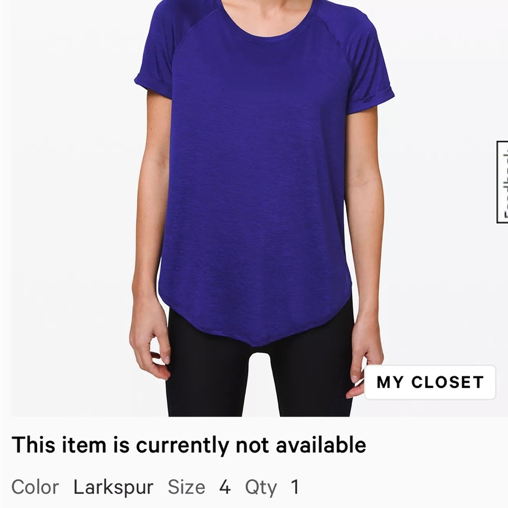Lululemon  Tie Back Top